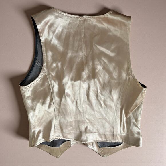 TRIPP NYC Gold Silky Vest Cosplay Small - Picture 2 of 6